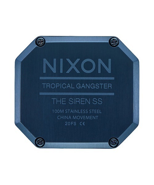 NIXON 腕時計　THE SIREN SS タイドグラフ　新品電池　ホワイト NIXON 腕時計 「NIXON/ニクソン」Siren/サイレン 時計 デジタル