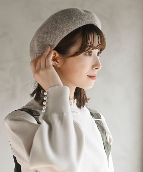 r・p・s 帽子 ベレー帽 ニットベレー帽 レディース : ZOZOTOWN