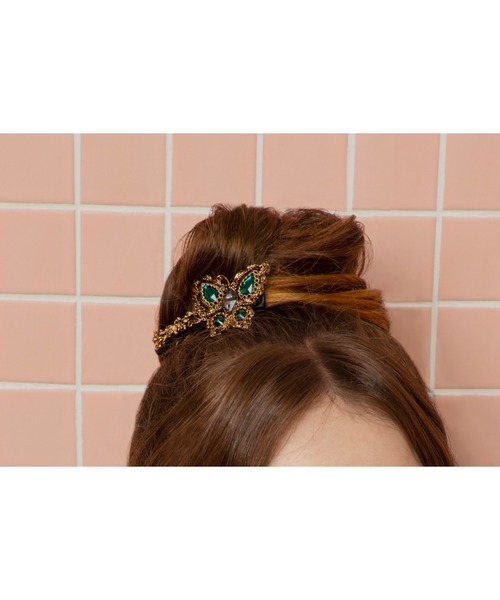 ROKUZAN ラッキーモチーフ ヘアクリップ バレッタ 髪飾り シルバー925