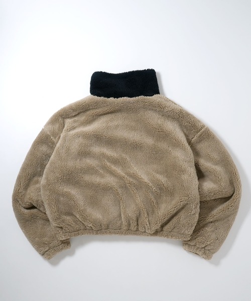 HALHAM（ハルハム） ブルゾン アウター shaggy fleece short blouson