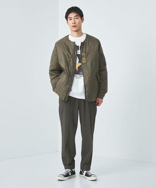 TAION（タイオン） ダウンジャケット ダウン 「TAION」2way MA1 ダウン