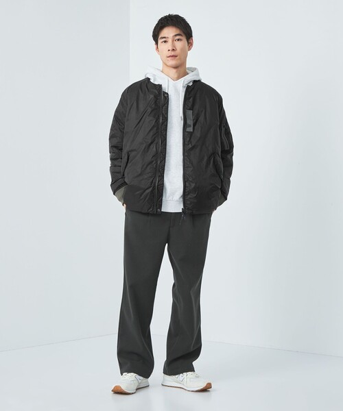 限定品【新品に近い美品】<TAION>2way MA-1 ダウンジャケット　Ｌ 限定品【新品に近い美品】<TAION>2way MA-1 ダウンジャケット L