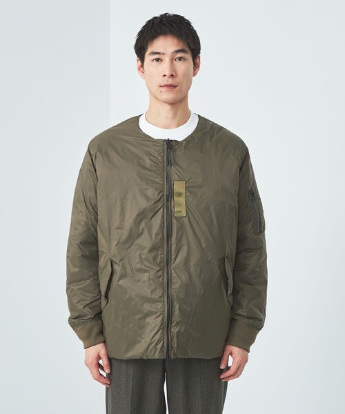 限定品【新品に近い美品】<TAION>2way MA-1 ダウンジャケット　Ｌ TAION（タイオン） ダウンジャケット ダウン 「TAION」2way MA1 ダウン