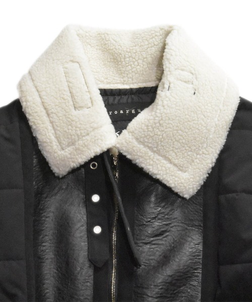 ミリタリージャケット モッズコート WOMEN ECO MOUTON JACKET レディースの画像