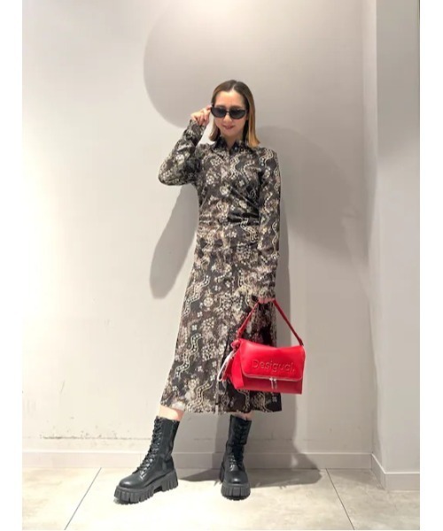 Desigual（デシグアル） パーティードレス ワンピース スネーク 