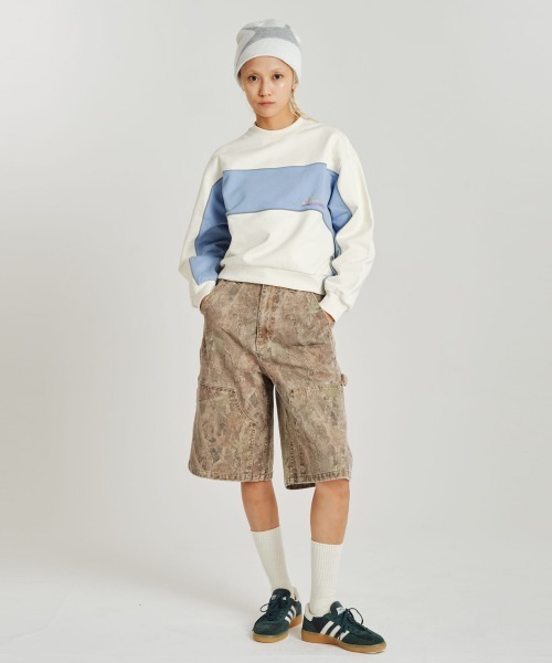 トレーナー スウェット atmos pink Reflector Line Sweatshirt / アトモス ピンク リフレクター ライン スウエッ atmos girls トレーナー スウェット pink Reflector Line