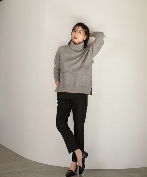 【新品】Jines トップス アンサンブル タートルネック 38【CT1028】 楽天市場】トップス Tシャツ レディース 長袖 タートルネック