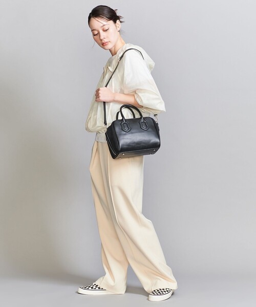 UNITED ARROWS ＜VARNY＞ミディアム ボストンバッグ 2WAY黒 セール】＜VARNY＞ミディアム ボストンバッグ -2WAY-（ボストン