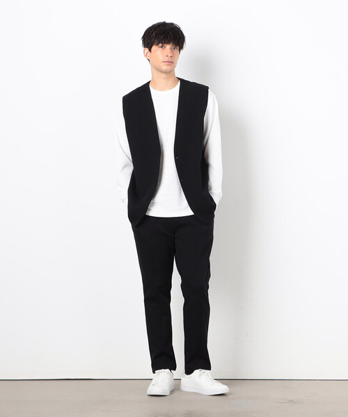 新品正規品【ROUGH&SWELL/XL】ダンボールニット中綿ベストストレッチ 新品正規品【ROUGH&SWELL/XL】ダンボールニット中綿ベスト