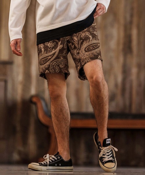 CAMBIO パンツ mp13256-Gobelin Short Pants ショートパンツ