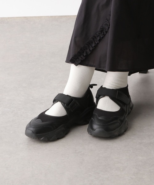 (No 1208-2) Beleg 27インチ グレー LEPSIM（レプシィム） スニーカー ストラップスニーカー 290444