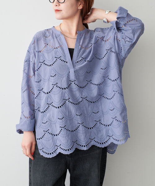 Spick＆Span ブラウス シャツ ne Quittez pas / ヌキテパ COTTON