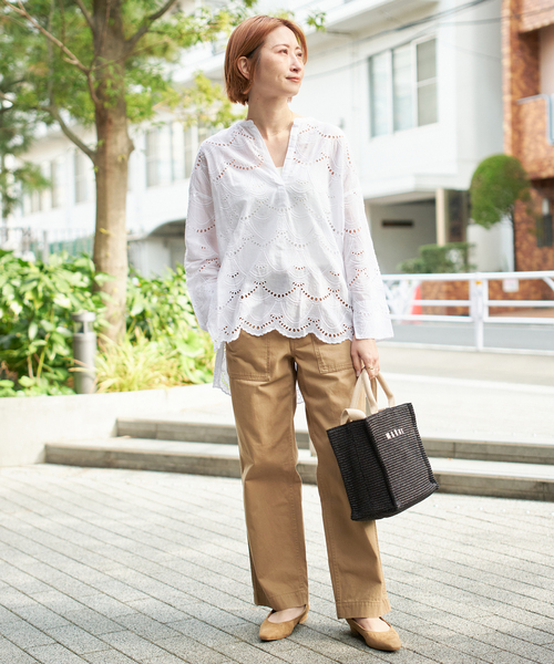 Spick＆Span ブラウス シャツ ne Quittez pas / ヌキテパ COTTON