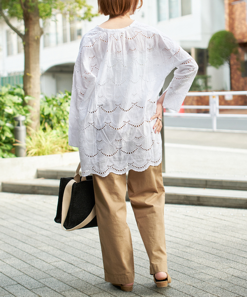 Spick＆Span ブラウス シャツ ne Quittez pas / ヌキテパ COTTON