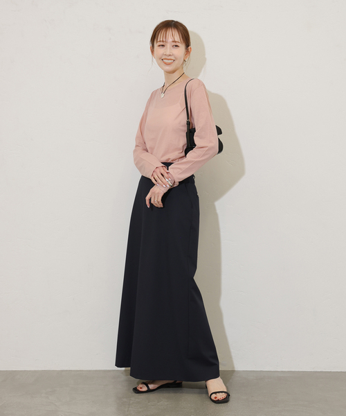 JOURNAL STANDARD tシャツ 「追加3」クルーネックシアーロングT