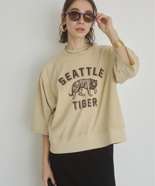 tシャツ 「一部カラーWEB限定 / 追加」NEWハーフスリーブロゴTEE レディース FRAMeWORK tシャツ 「WEB限定 / 追加」ハーフスリーブロゴTEE 2