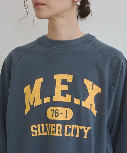 ANGIE tシャツ カレッジロゴ ハーフスリーブ Tシャツ レディース