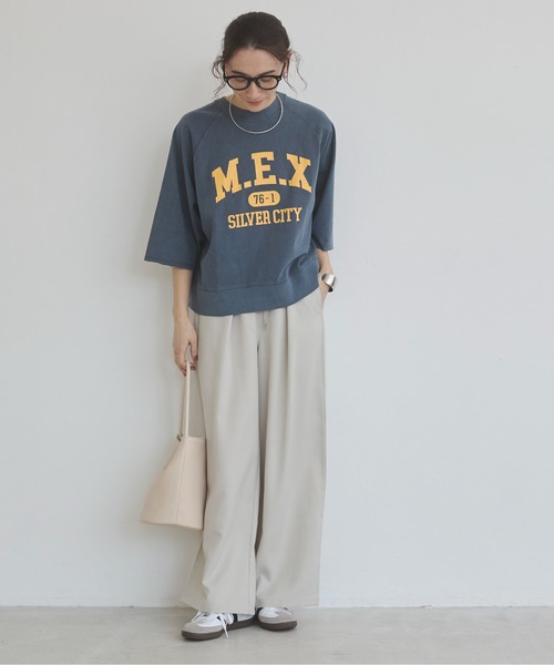 tシャツ 「一部カラーWEB限定 / 追加」NEWハーフスリーブロゴTEE レディース FRAMeWORK tシャツ 「WEB限定 / 追加」ハーフスリーブロゴTEE 2
