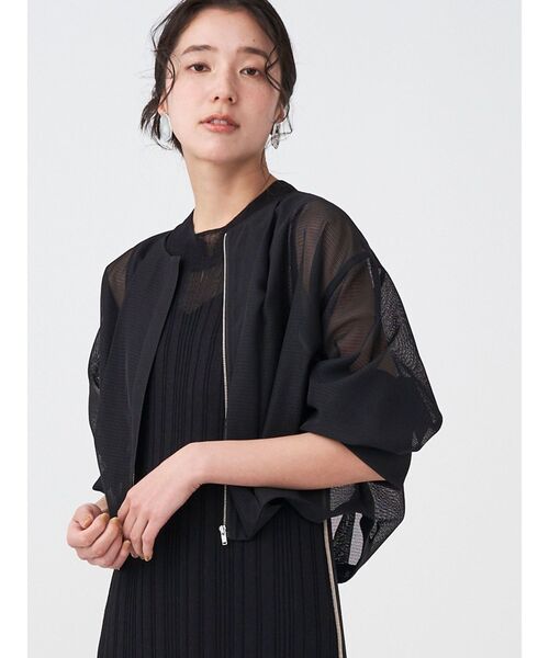 LAGUNAMOON ブルゾン アウター メッシュブルゾン レディース