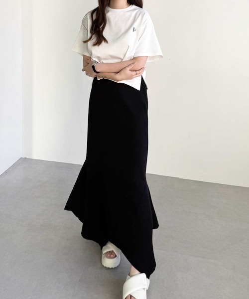 YOUING. スカート サマーニットマーメイドスカート : ZOZOTOWN
