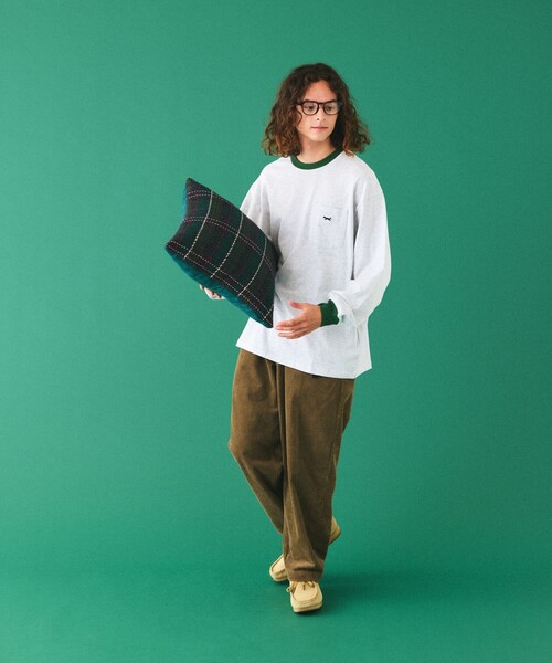 「TOWNCRAFT」 コーデュロイパンツ LARGE ベージュ メンズ_画像2