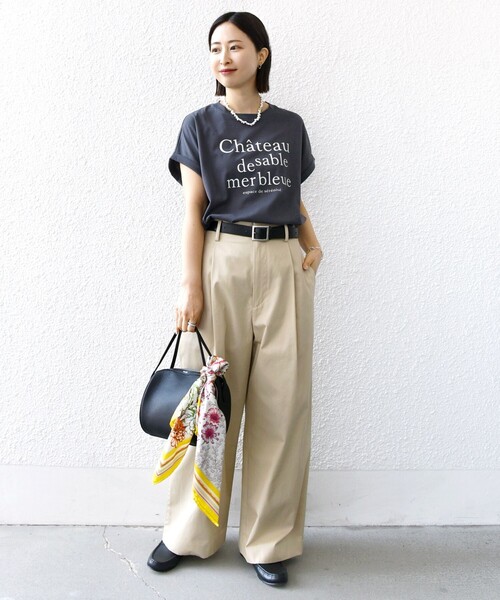 SHIPS tシャツ 「洗濯機可能」プラチナ ヴェール TEE レディース