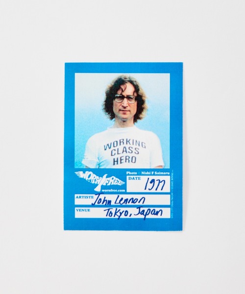 WORN FREE ウォーンフリー JOHN LENON You Are Here Tシャツ John Lennon T-Shirt. You Are Here Tee worn by John Lennon