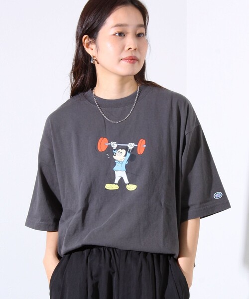 DISCUS ATHLETIC tシャツ 「MICKEY×DISCUS ATHLETIC」コラボ