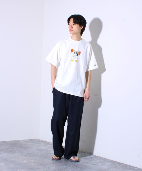 スポーツ選手 Mickey DISCUS ATHLETIC tシャツ 「MICKEY×DISCUS ATHLETIC」コラボ