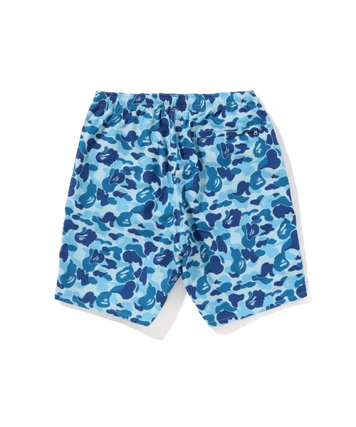 APE BAPE KAWS ABC BLUE CAMO ショーツ　ハーフパンツ A BATHING APE パンツ ABC CAMO BEACH SHORTS メンズ : ZOZOTOWN