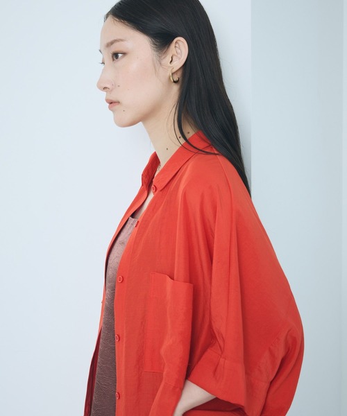 ブラウス シャツ サラキレポンチョチュニックSS　290265 レディースの画像