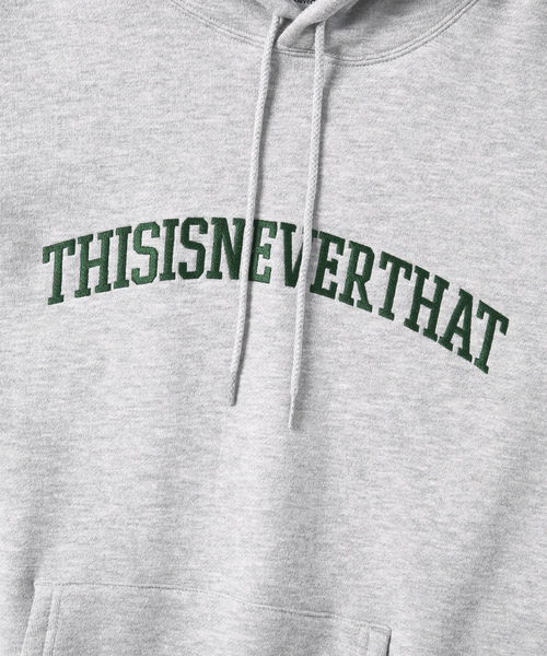 【THISISNEVERTHAT】Tロゴパーカー バイオレット thisisneverthat 「thisisneverthat」 プルオーバーパーカー S