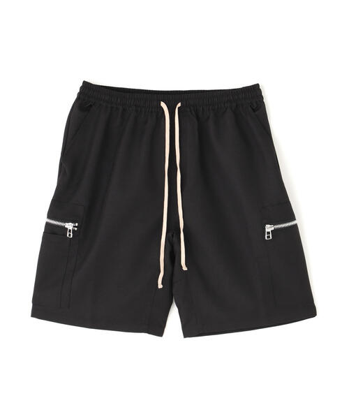 Danke schon 黒 カーゴショートパンツ DANKE SCHON カーゴパンツ DankeSchon/ダンケシェーン