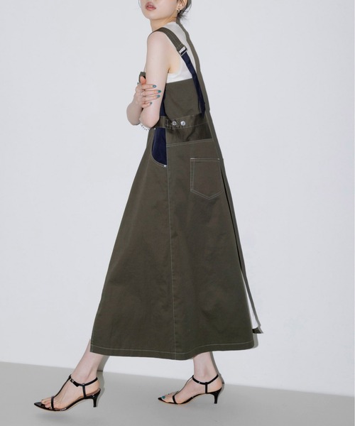 Eimee Law（エイミーロウ） ジャンパースカート リメイク風ミリタリー