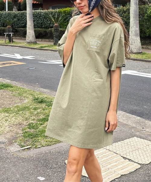 ROXY（ロキシー） ワンピース AMAZING PLACES/ロキシーバックプリント