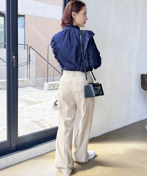 「Spick & Span」 長袖ブラウス FREE ブラック レディース Spick＆Span 「Spick & Span」 長袖ブラウス FREE ブラック