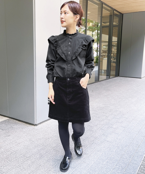 「Spick & Span」 長袖ブラウス FREE ブラック レディース Spick＆Span 「Spick & Span」 長袖ブラウス FREE ブラック