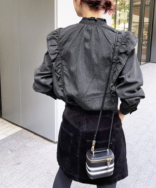 Spick＆Span 「Spick & Span」 長袖ブラウス FREE ブラック