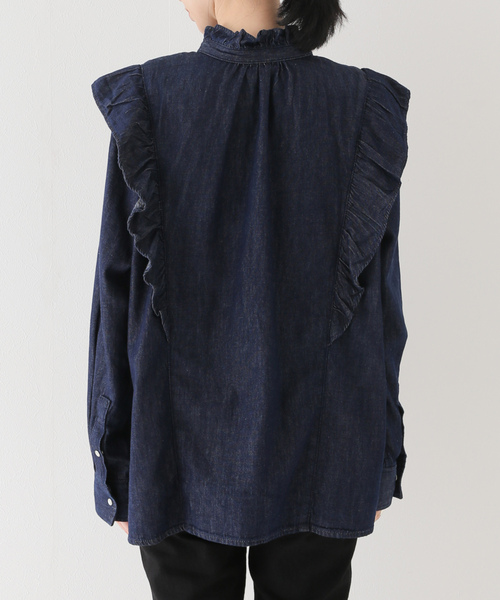 「Spick & Span」 長袖ブラウス FREE ブラック レディース Spick＆Span 「Spick & Span」 長袖ブラウス FREE ブラック