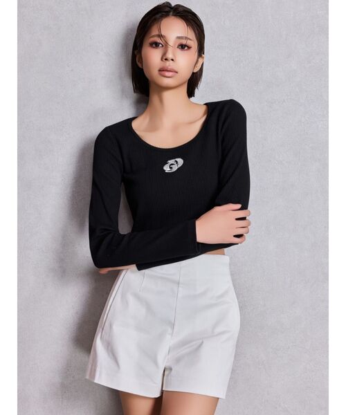即日発送！GYDA BACK LACE UPショートパンツ ブラック　完売カラー GYDA パンツ BACK LACE UPショートパンツ レディース : ZOZOTOWN