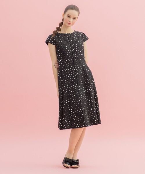 美品　TOCCA ツイード柄 半袖ワンピース ひざ丈 サイズ0 美品 TOCCA ツイード柄 半袖ワンピース ひざ丈 サイズ0 - メルカリ