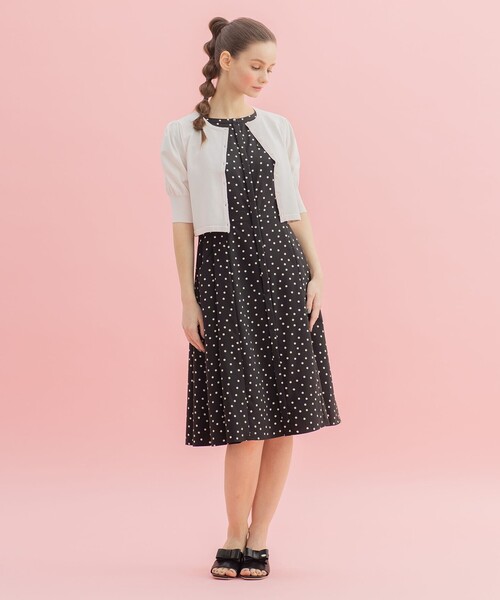 美品　TOCCA ツイード柄 半袖ワンピース ひざ丈 サイズ0 美品 TOCCA ツイード柄 半袖ワンピース ひざ丈 サイズ0 - メルカリ