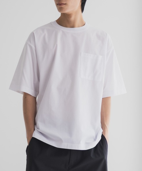 NAVY tシャツ 「風通しが良く涼しい ドライ機能」NAVY KAZETOSU クルー