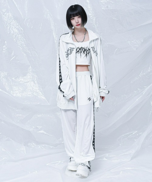 REFLEM レフレム ジャージブルゾン トップス フリーサイズ F REFLEM（レフレム） ブルゾン FREE ブラック レディース : ZOZOTOWN