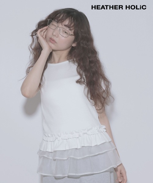 tシャツ HOLiC フリルTEE　497278 レディース