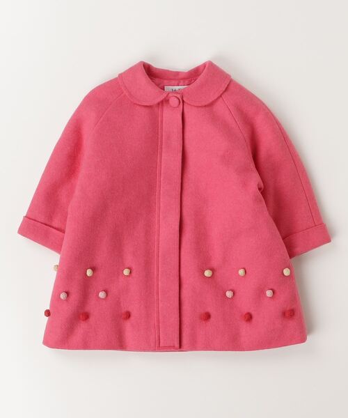 Baby Dior 「baby dior」 「KIDS」ステンカラーコート 18M ピンク
