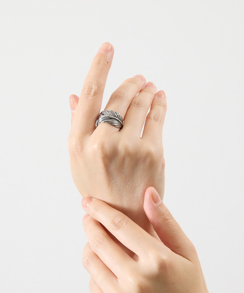 HARIM ハリム フェザーリング フェザー 指輪 HARIM 指輪 リング ハリム / FEATHER RING L フェザーリング