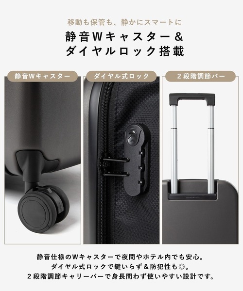 UNKNOWN＆Co.（アンノウンアンドコー） スーツケース UNKOWN＆Co
