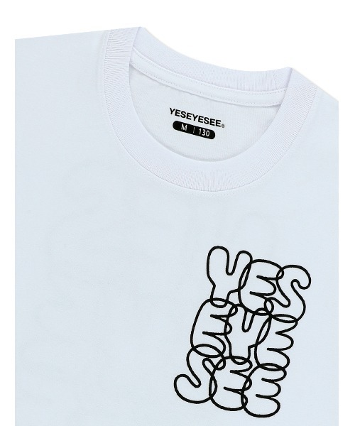 【YESEYESEE】★Y.E.S. Web Logo キッズ Tシャツ★ MUSINSA公式 | YESEYESEE Y.E.S Web Logo Kids Tee Black