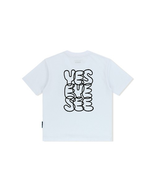 【YESEYESEE】★Y.E.S. Web Logo キッズ Tシャツ★ MUSINSA公式 | YESEYESEE Y.E.S Web Logo Kids Tee Black